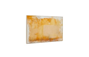 Tableau abstrait Selnar jaune 200 x 120 cm