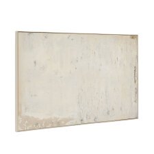 Tableau abstrait Silpa beige clair 200 x 120 cm