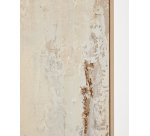 Tableau abstrait Silpa beige clair 200 x 120 cm