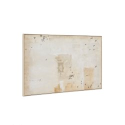 DE_Tableau abstrait Silpa beige foncé 200 x 120 cm