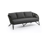 Canapé Branzie - 3 places- corde - structure galvanisé