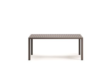 Table d'extérieur rectangle Culip - structure aluminium