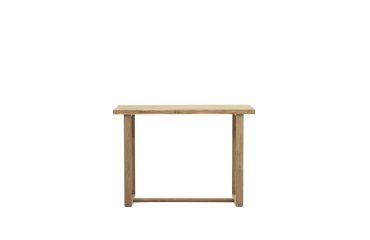 100% outdoor Canadell hoge tafel in massief gerecycled teakhout 140 x 70 cm