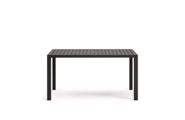 Culip buitentafel in aluminium met grijze afwerking 150 x 77 cm