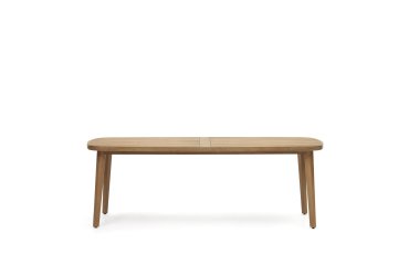 Maset 100% buitentafel in massief eucalyptushout 220 x 100 cm