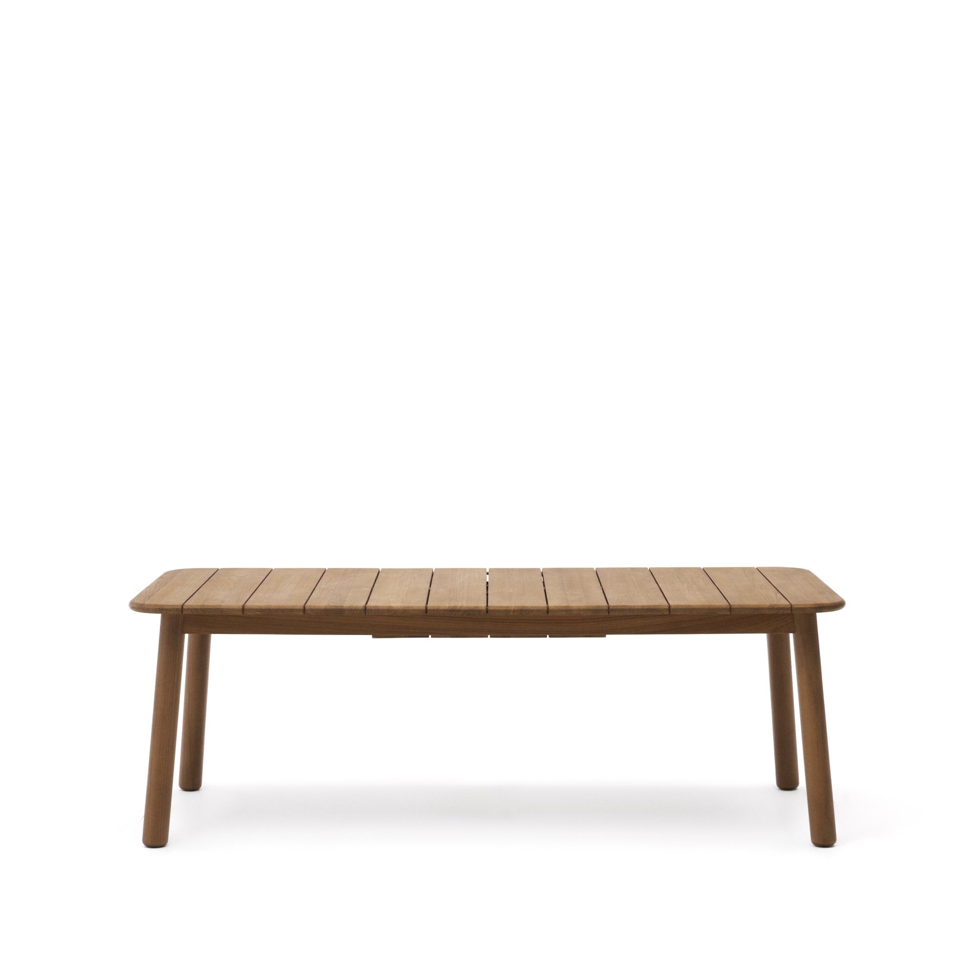 Turqueta extendable table made from solid teak wood, 220 (294) x 100 cm, 100% FSC