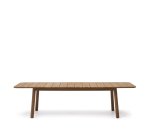 Table extensible Turqueta en bois de teck 220(294) x 100 cm