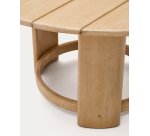 Table ronde Xoriguer en bois d’eucalyptus Ø 140 cm