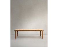 Table Icaro en bois de teck 280 x 112 cm