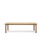 Table Icaro en bois de teck 280 x 112 cm FSC 100%