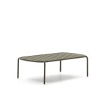 Table basse de jardin Joncols en aluminium Ø 110 x 62 cm