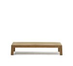 Table basse Forcanera en bois de teck massif 150 x 71 cm