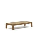 Table basse Forcanera en bois de teck massif 150 x 71 cm