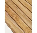 Table basse Forcanera en bois de teck massif 150 x 71 cm