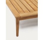 Table basse Portitxol en bois de teck massif 80 x 80 cm