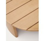 Table basse Xoriguer en bois d’eucalyptus Ø95,5 cm