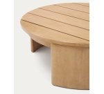 Table basse Xoriguer en bois d’eucalyptus Ø95,5 cm