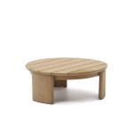 Table basse Xoriguer en bois d’eucalyptus Ø95,5 cm