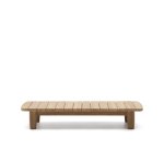 Table basse Tirant en bois de teck 140 x 70 cm