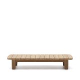 DE_Table basse Tirant en bois de teck FSC 100 % 140 x 70 cm