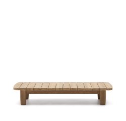 Mesa de centro Tirant de madera maciza de teca FSC 100% 140 x 70 cm