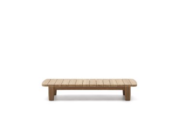Mesa de centro Tirant de madera maciza de teca FSC 100% 140 x 70 cm