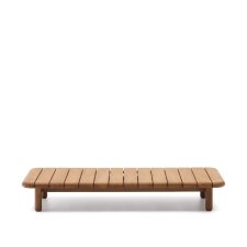 Table basse Turqueta en bois de teck 140 x 70 cm FSC 100 %