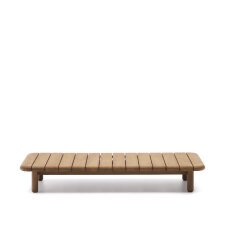 Table basse Turqueta en bois de teck 140 x 70 cm FSC 100 %