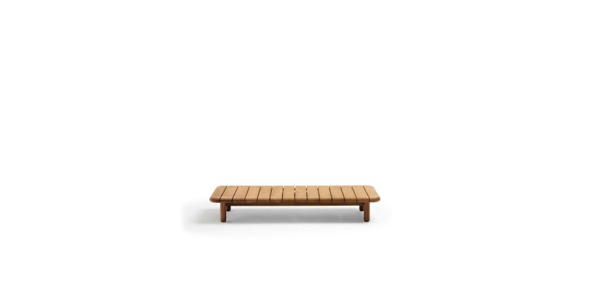 Turqueta coffee table made from solid teak wood, 140 x 70 cm