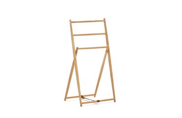 Porte-serviettes Kenta en bois de teck massif 50 x 95 cm