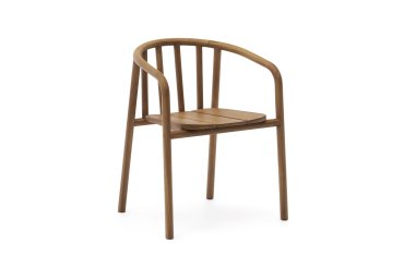 DE_Chaise empilable extérieure Turqueta en bois de teck FSC 100 %