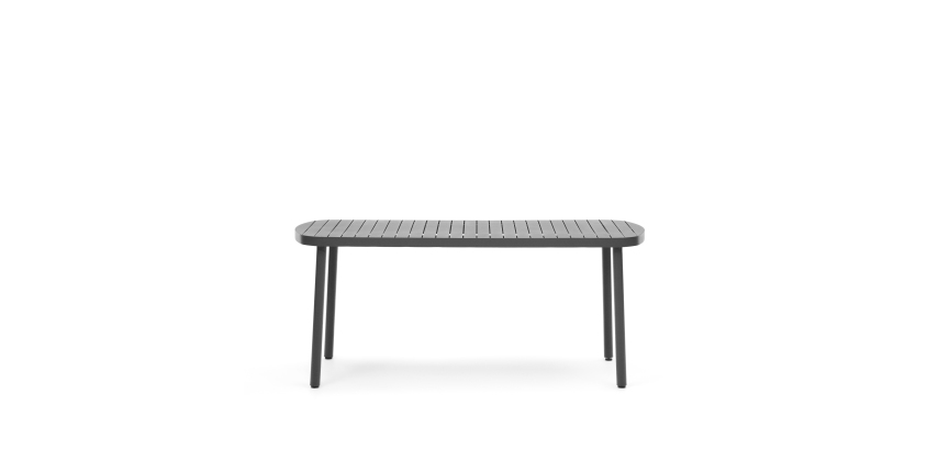 Lage buitentafel Joncols - aluminium structuur