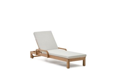 Tumbona Sonsaura de madera maciza de eucalipto FSC 100%