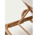 Tumbona Sonsaura de madera maciza de eucalipto