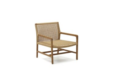 DE_Fauteuil Sabolla en bois de teck massif