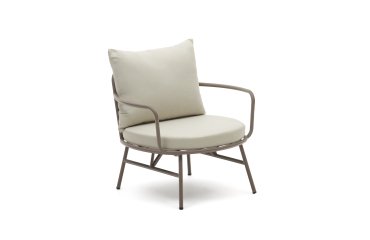 armchair Bramant- fabric - steel structure
