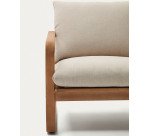 Sacaleta solid eucalyptus wood armchair