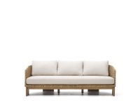 Sofa Xoriguer 3-Sitzer aus Rattan 222 cm