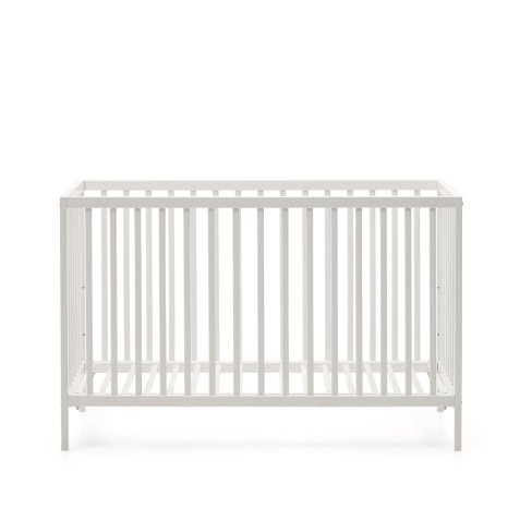 Berceau Shantal en bois de hêtre blanc 60 x 120 cm