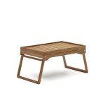 Plateau pliant Mani en bois d'acacia