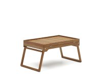 Mani folding tray made from solid acacia wood