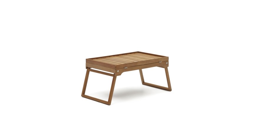 Plateau pliant Mani en bois d'acacia