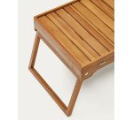 Plateau pliant Mani en bois d'acacia