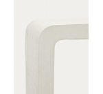 Consola Aiguablava de cemento blanco 120 x 80 cm