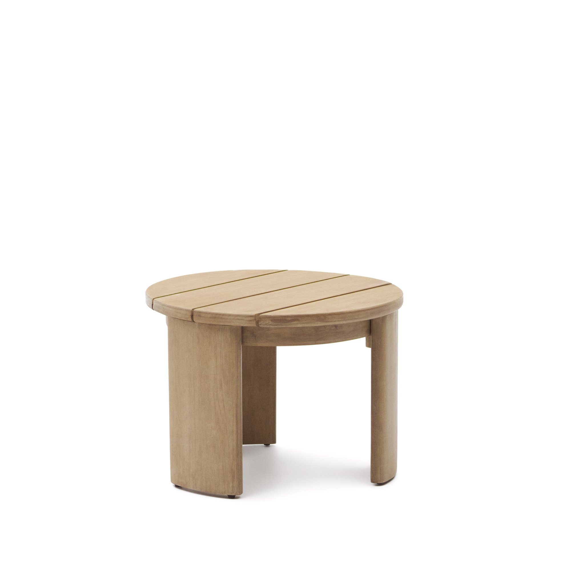 Table auxiliaire Xoriguer en bois d’eucalyptus Ø64,5 cm FSC 100 %