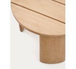 Table auxiliaire Xoriguer en bois d’eucalyptus Ø 64,5 cm