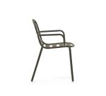 Chaise de jardin Joncols en aluminium vert