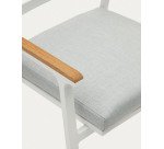 Chaise d'extérieur Bona aluminium - Blanche