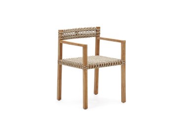 Chaise d'extérieur Giverola - bois de teck massif