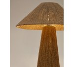 Lampe de table Renee en jute naturelle